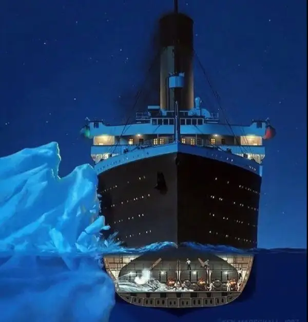 Collision avec l'iceberg